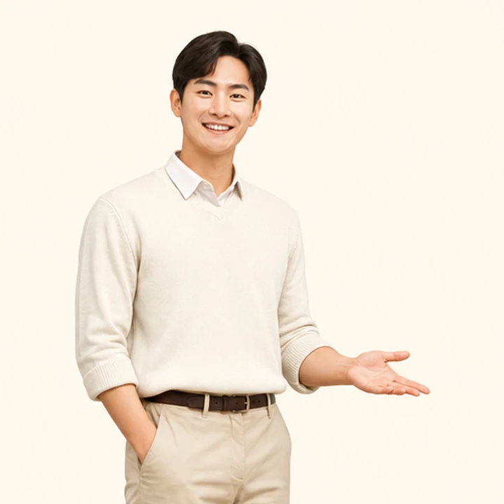 현대 투싼 저신용장기렌트 상담 신청을 안내하는 담당자